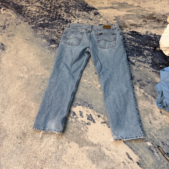 5 Pair Lee & Levi’s Men's Straight Leg Jeans in Blue and Black - Picture 16 of 16